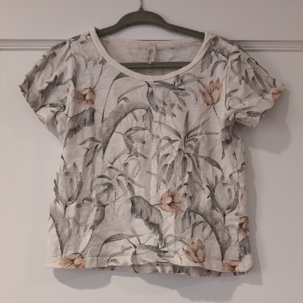 Rylee + Cru floral print tshirt sz18-24m